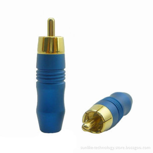 Power Plugs with High-quality, Gold-plated and Mirror-polished Surface, Anti-interference Shell